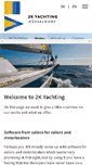 Mobile Screenshot of 2k-yachting.de