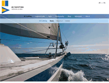 Tablet Screenshot of 2k-yachting.de
